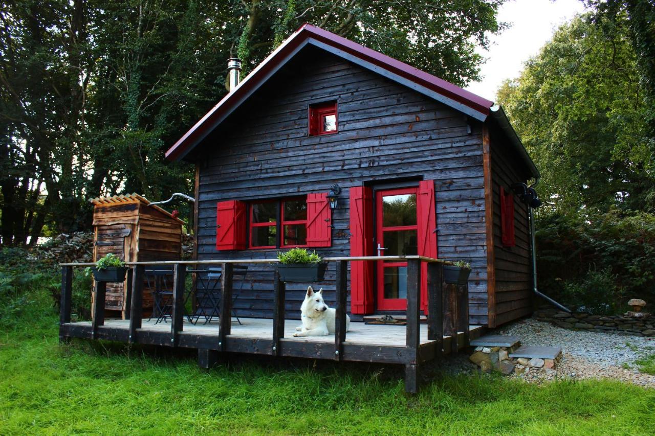 Chalet Cosy En Lisiere De Foret Paule Kültér fotó